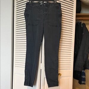 J. Crew Women's Dark Gray Ankle Chinos